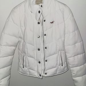 Hollister White Jacket